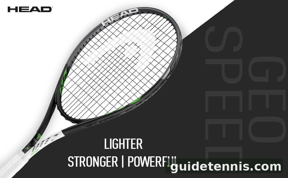HEAD Geo Speed Pre-Strung Recreational Tennis Racquet