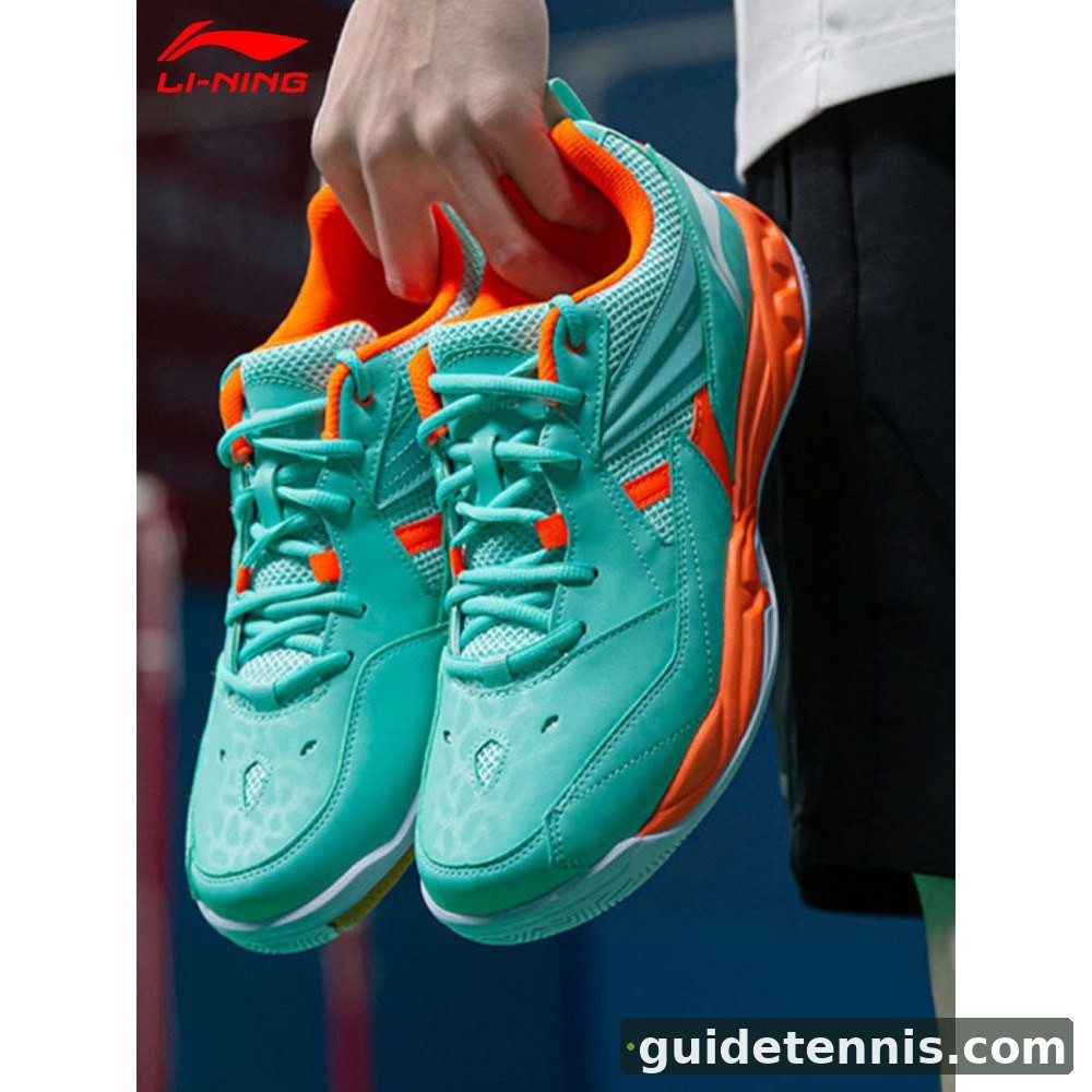 LI-NING Men Badminton Training Sports Shoes