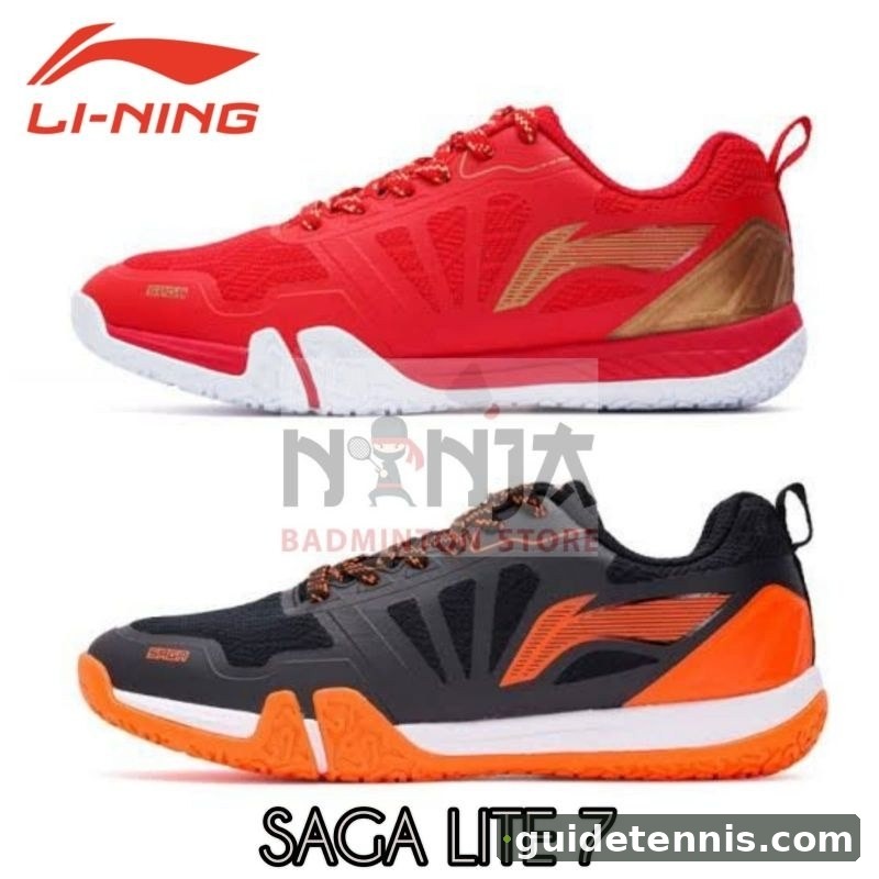 LI-NING Men Saga Lightweight Badminton Shoes