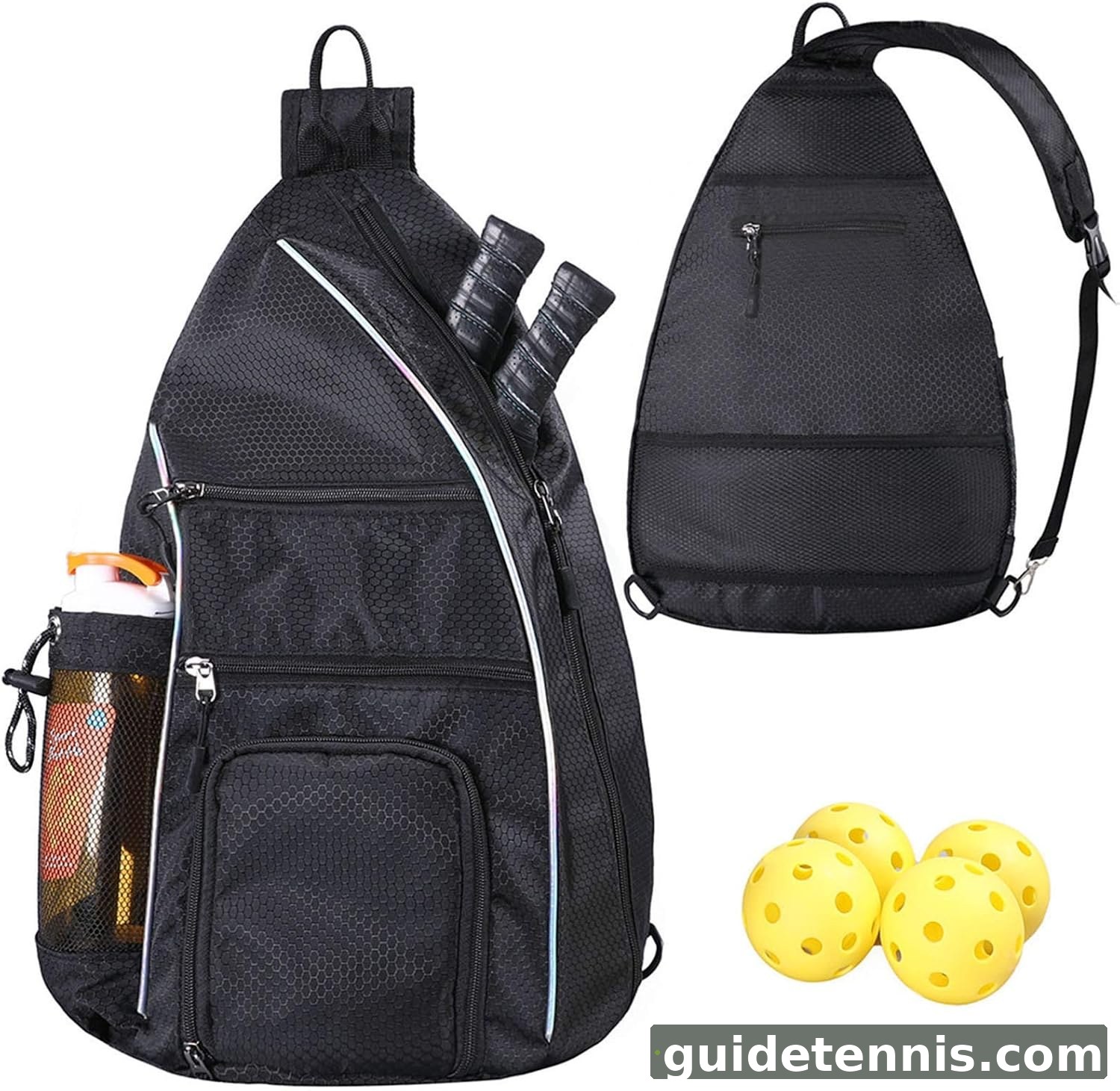 LLYWCM Sports Pickleball Sling Backpack