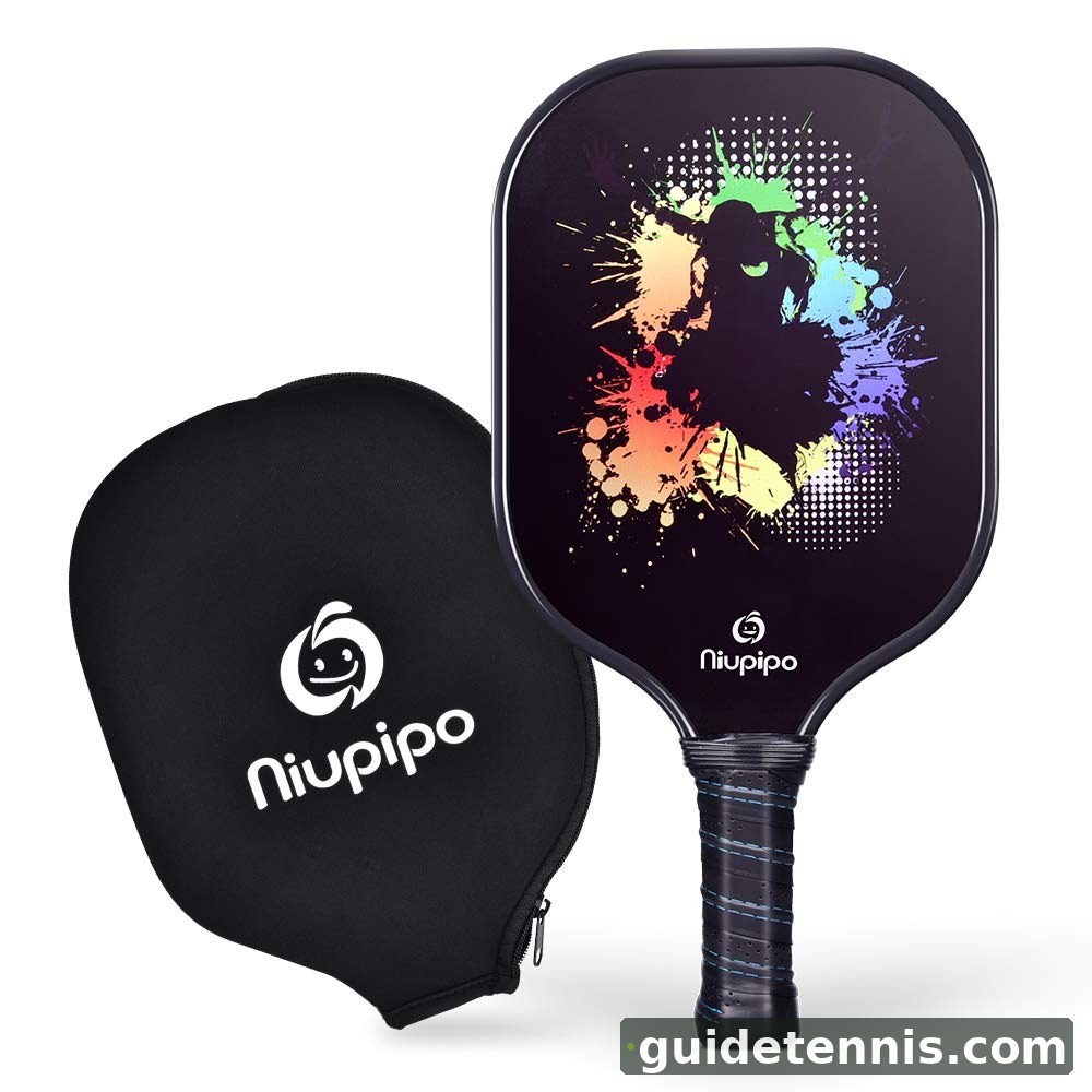 Niupipo Graphite Pickleball Paddles with Honeycomb Core