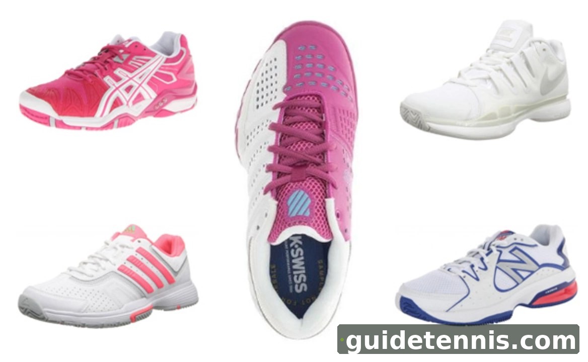 Tennis Shoes for Women Types